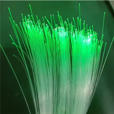 Optikfasern 0,75 mm * 3 m * 300 Stück Glasfaserleuchten für dekorative Beleuchtung