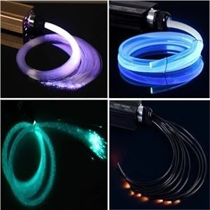 POF Body Glow Side Emitting End Emitting Fiber Optic Lighting Dekoration